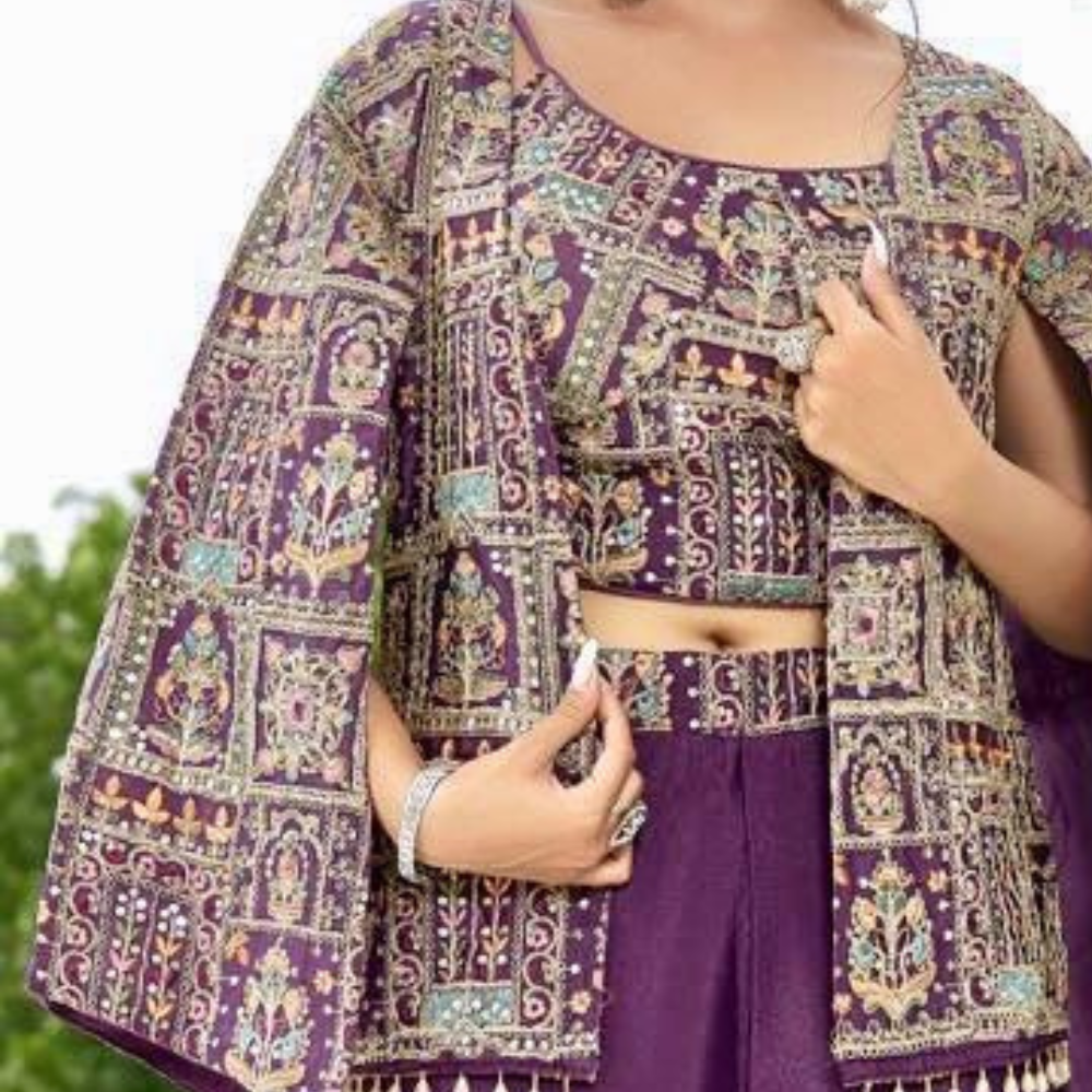 Palazzo Set With Floral Print