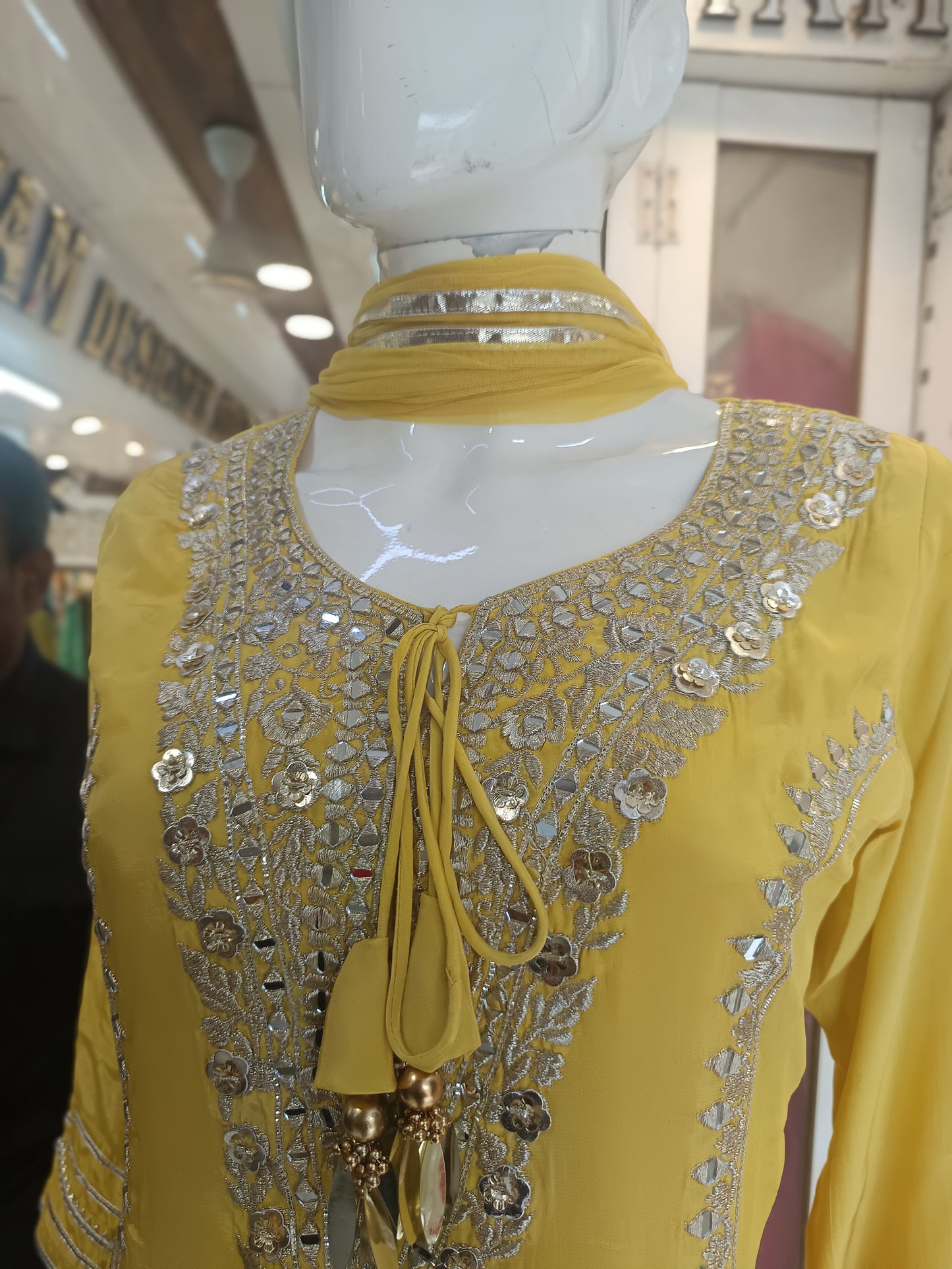 short kurti with garara