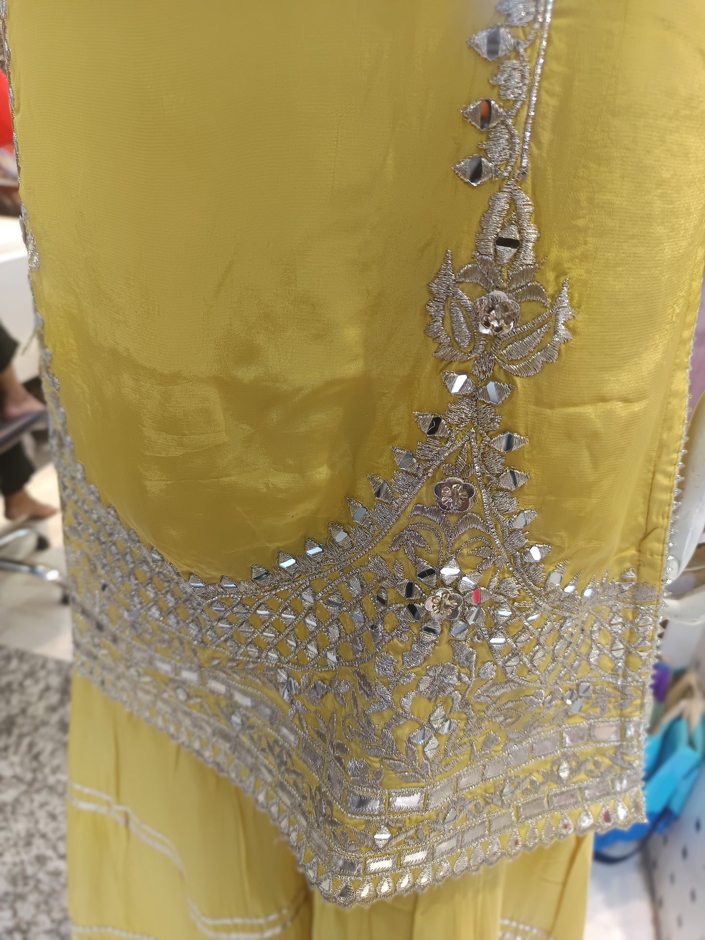 short kurti with garara