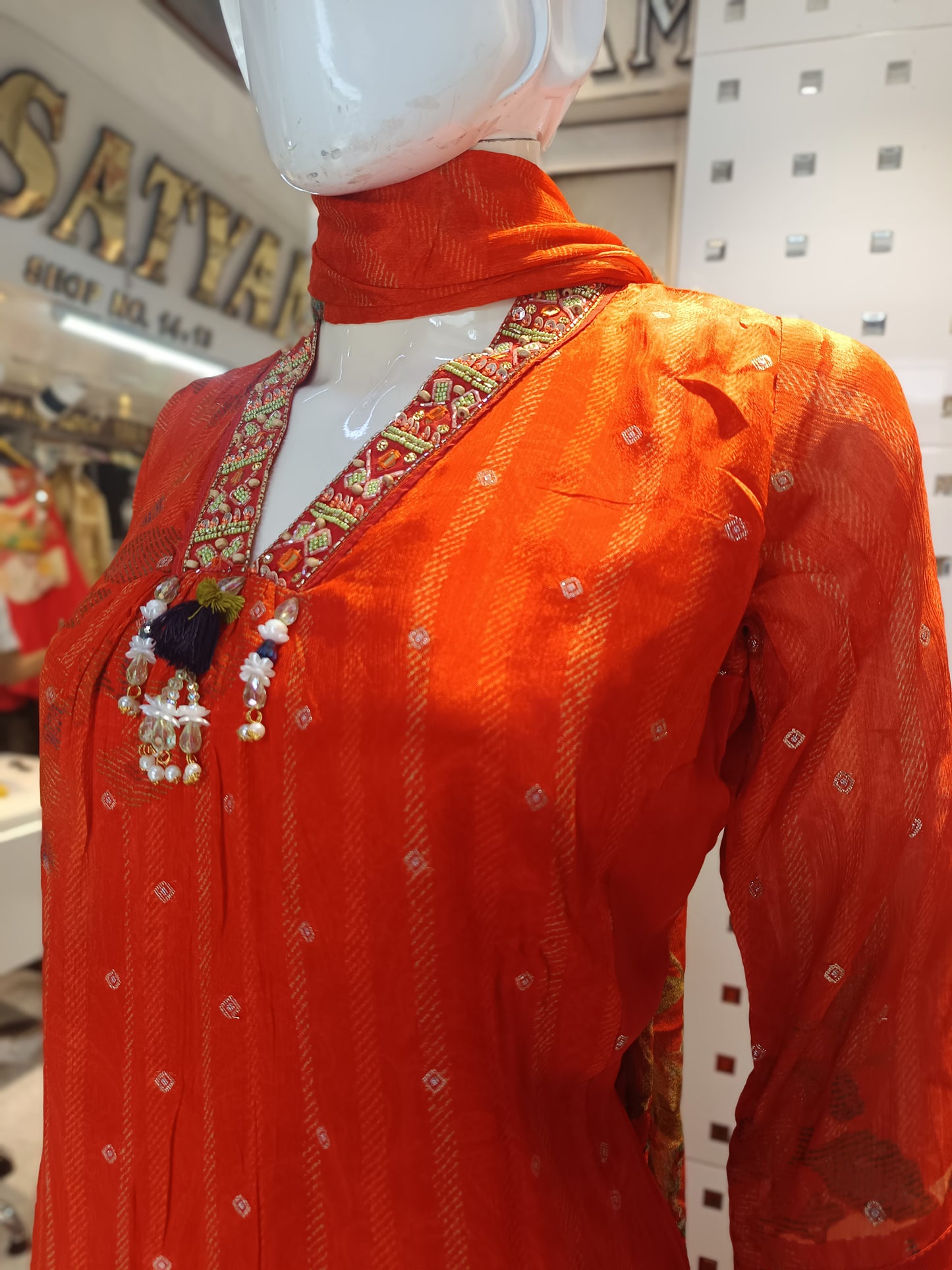 plazo with kurti