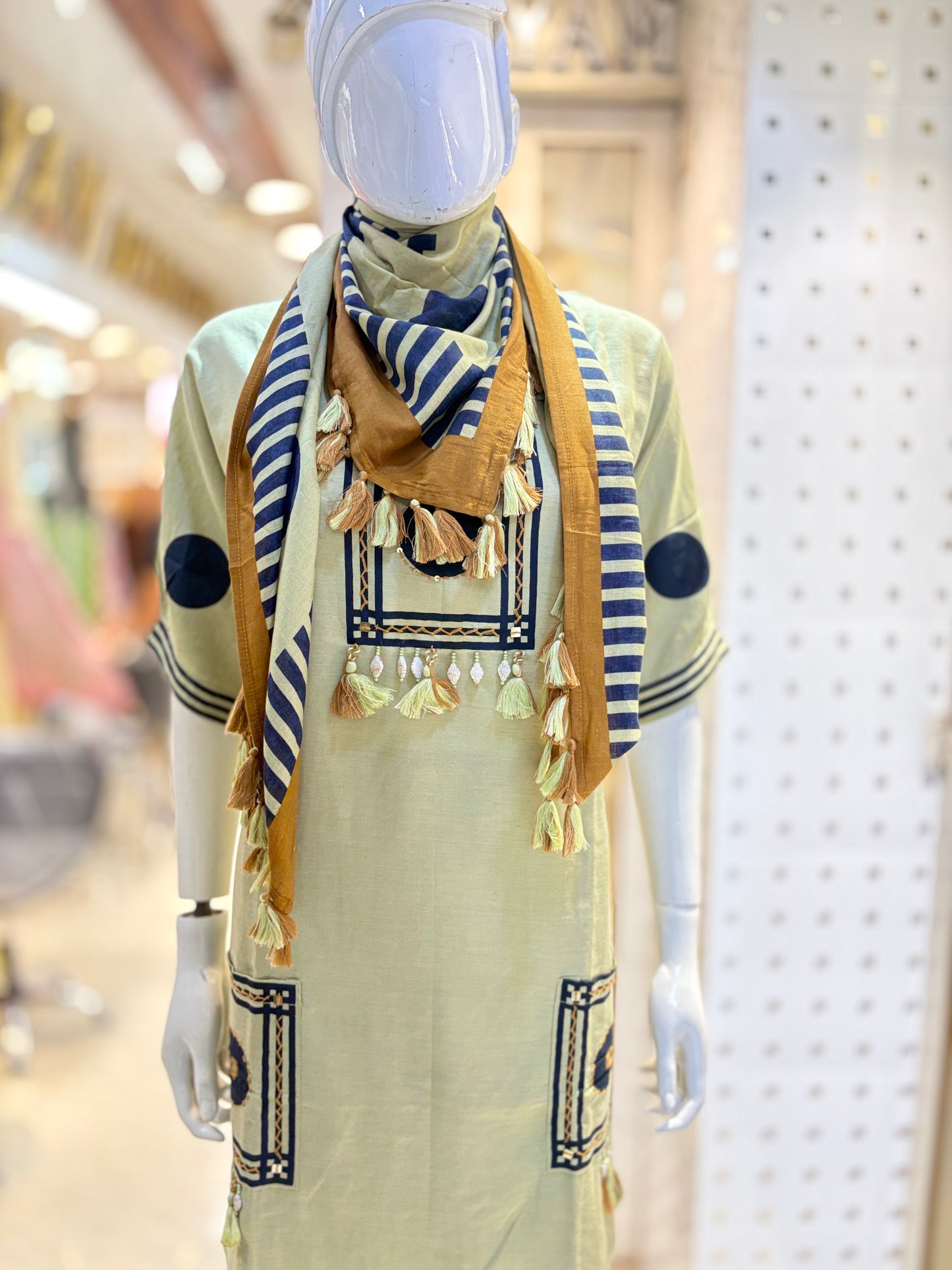 cordset with. Scarf