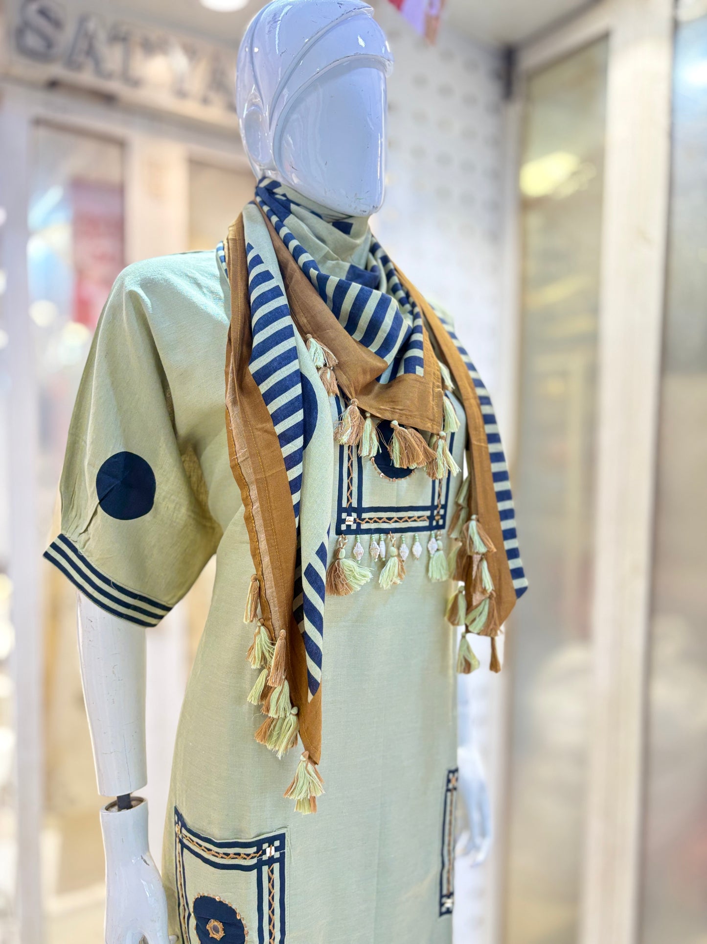 cordset with. Scarf