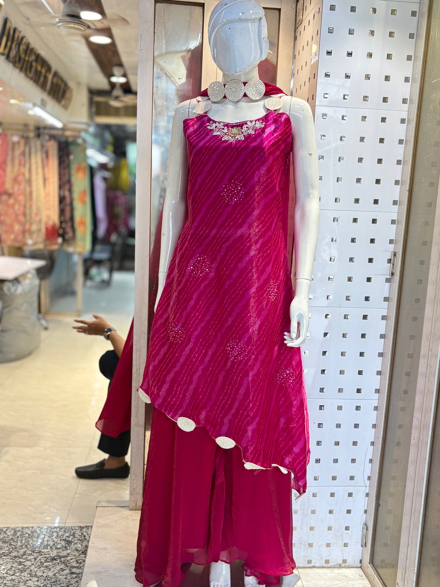 plazo with kurti