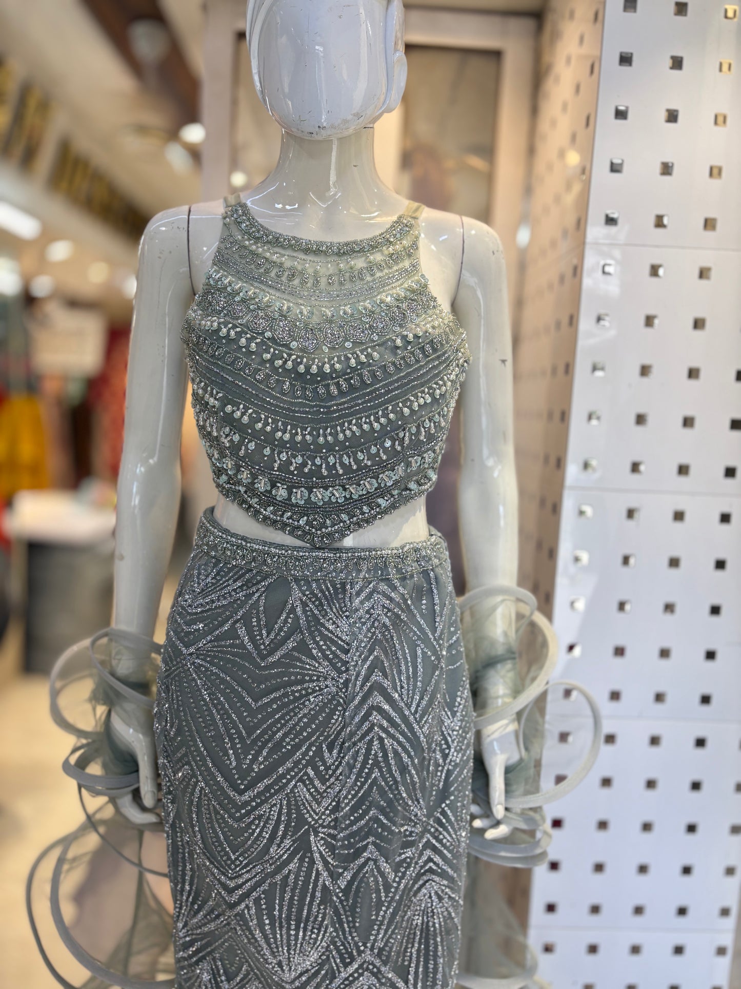 fishcut lehanga choli