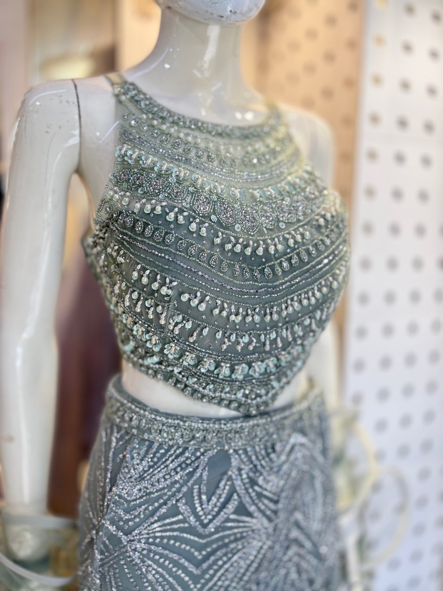 fishcut lehanga choli