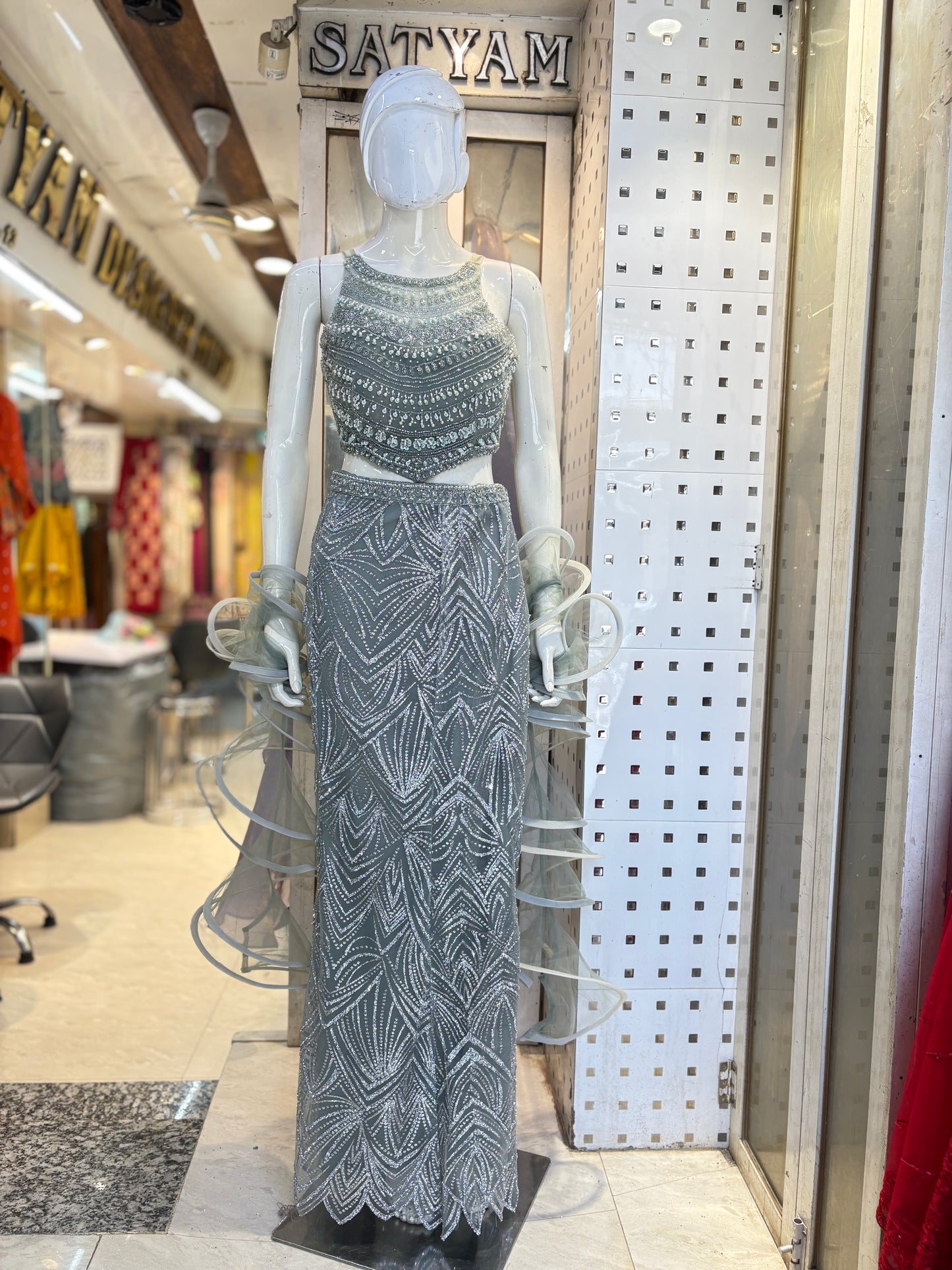 fishcut lehanga choli