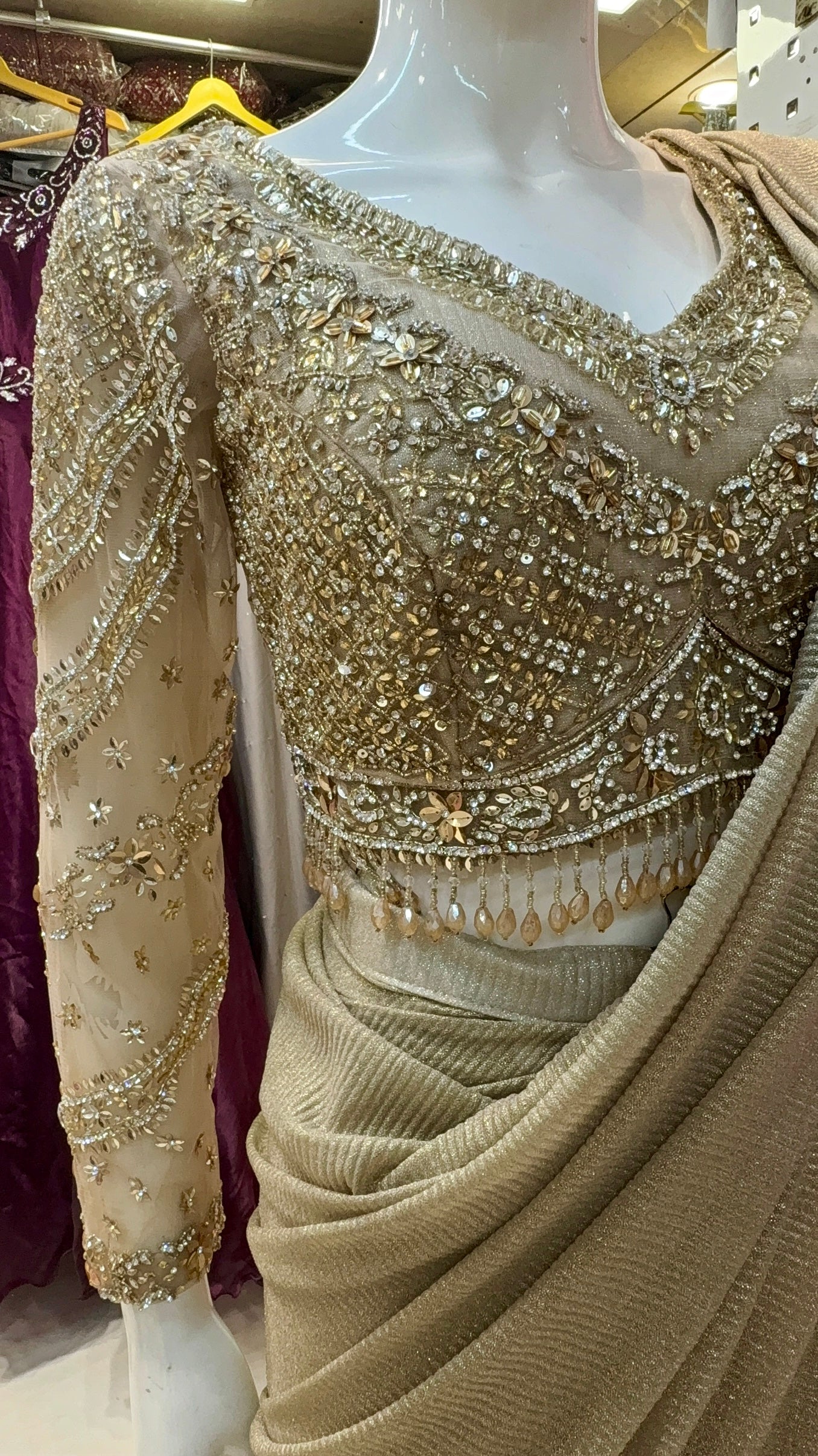 Ready made saree