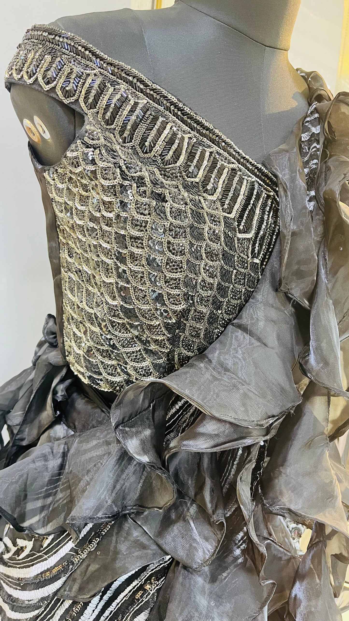 Lehnga choly with drape
