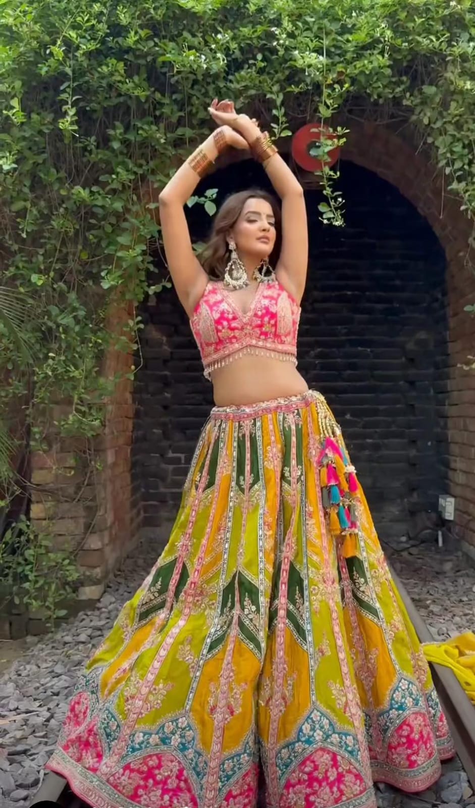 Multi-Colored Lehenga