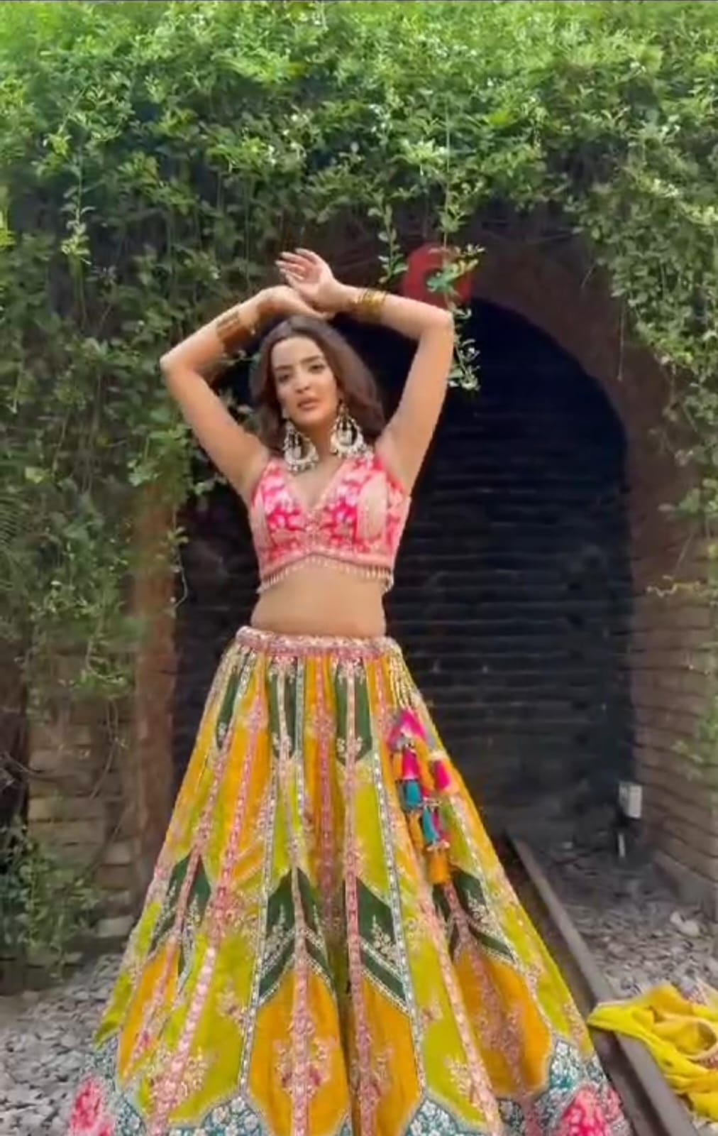 Multi-Colored Lehenga