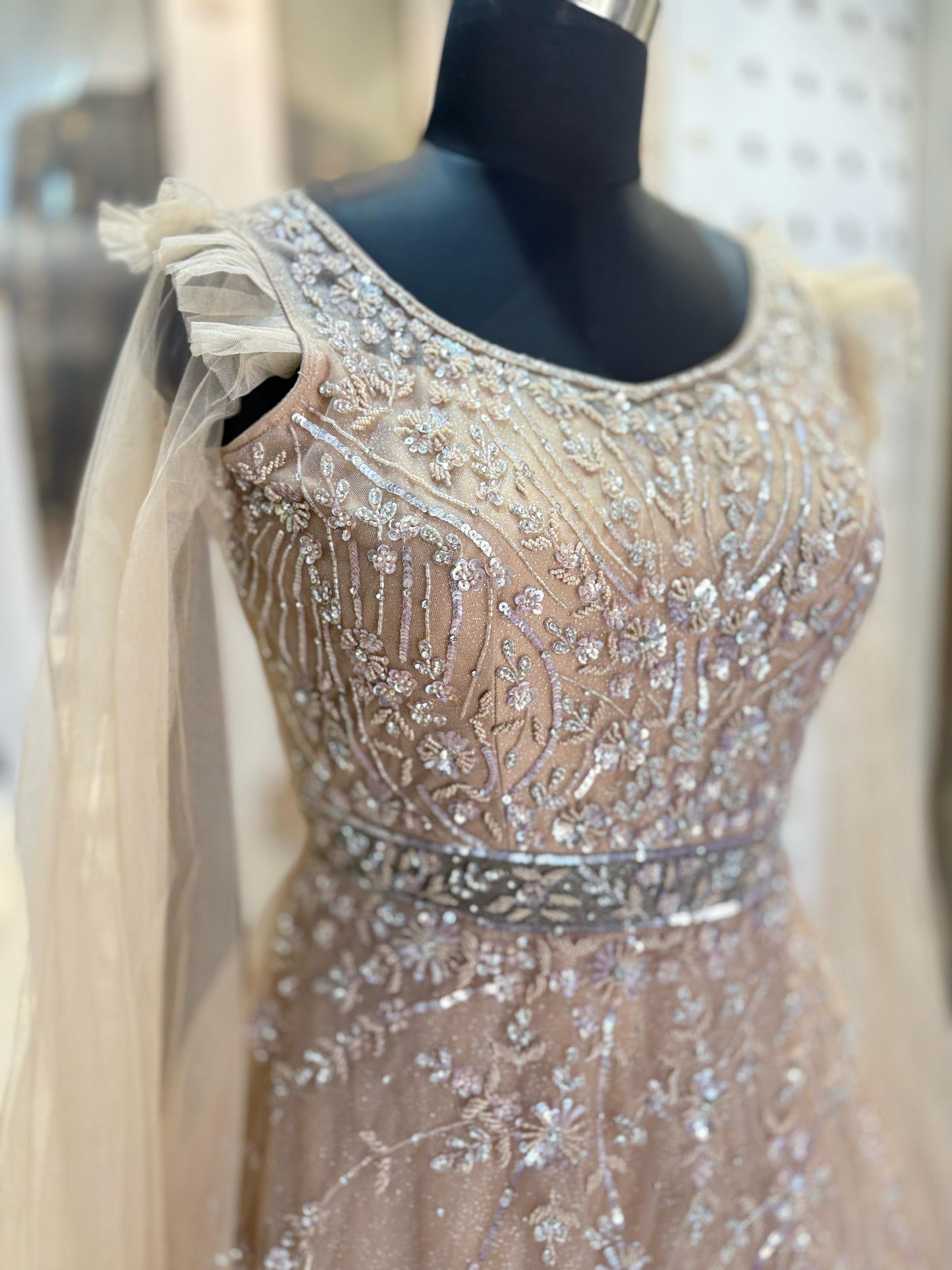 Ball gown Net Design