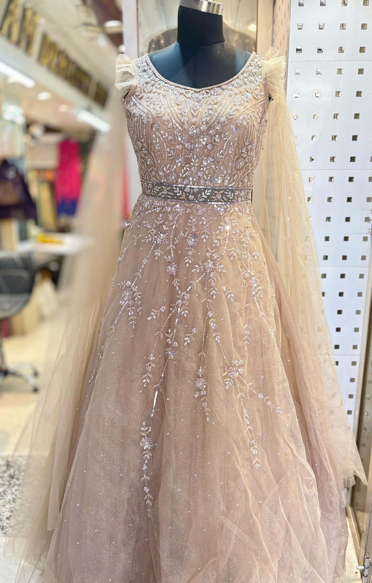 Ball gown Net Design