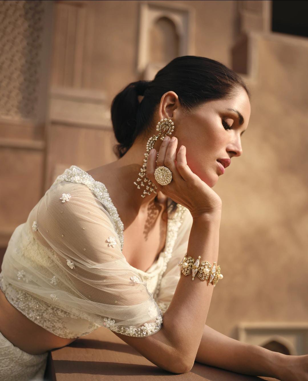 indowestern designer dress