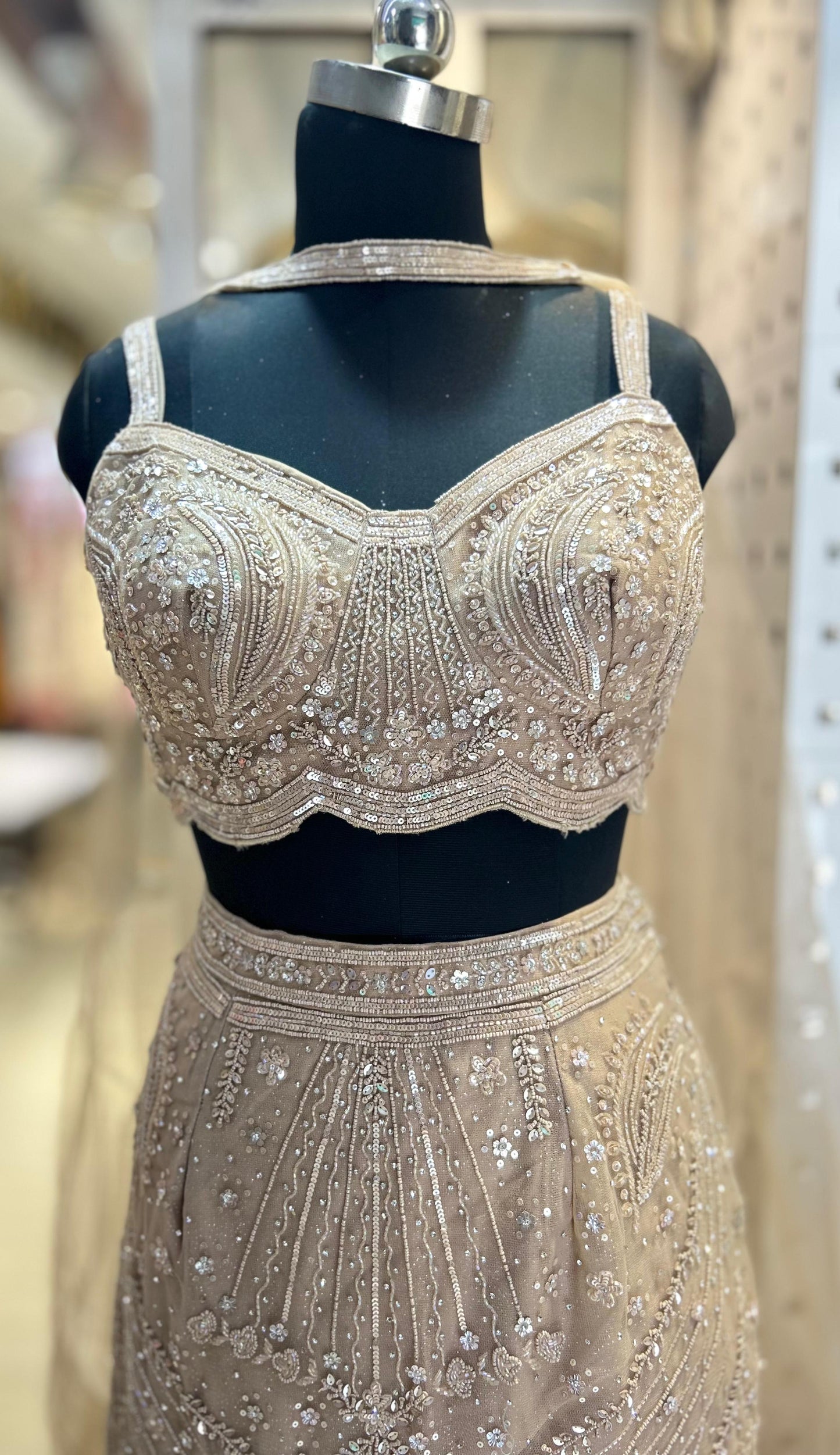 Fishcut Lehanga choli