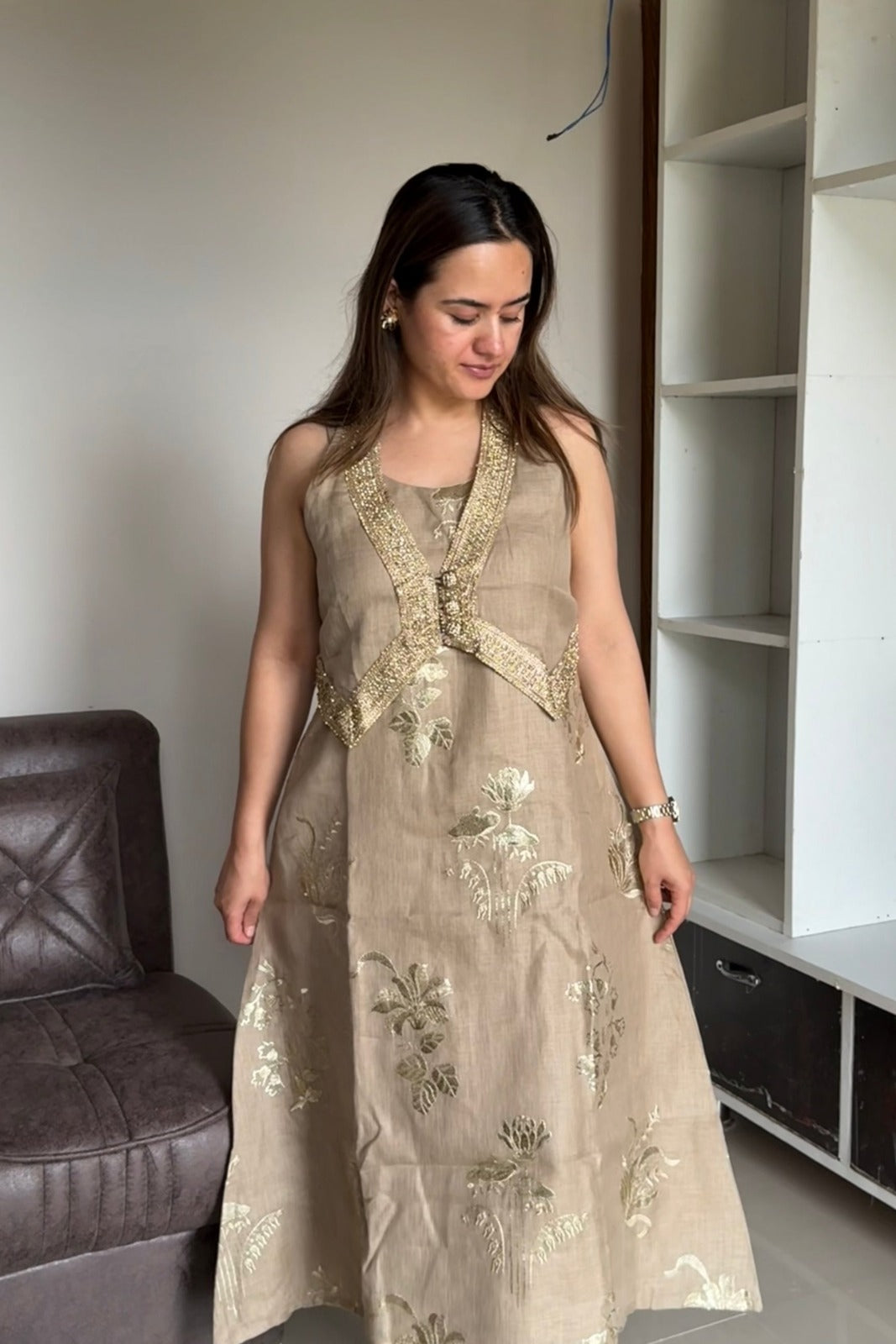 3 pieces indowestern