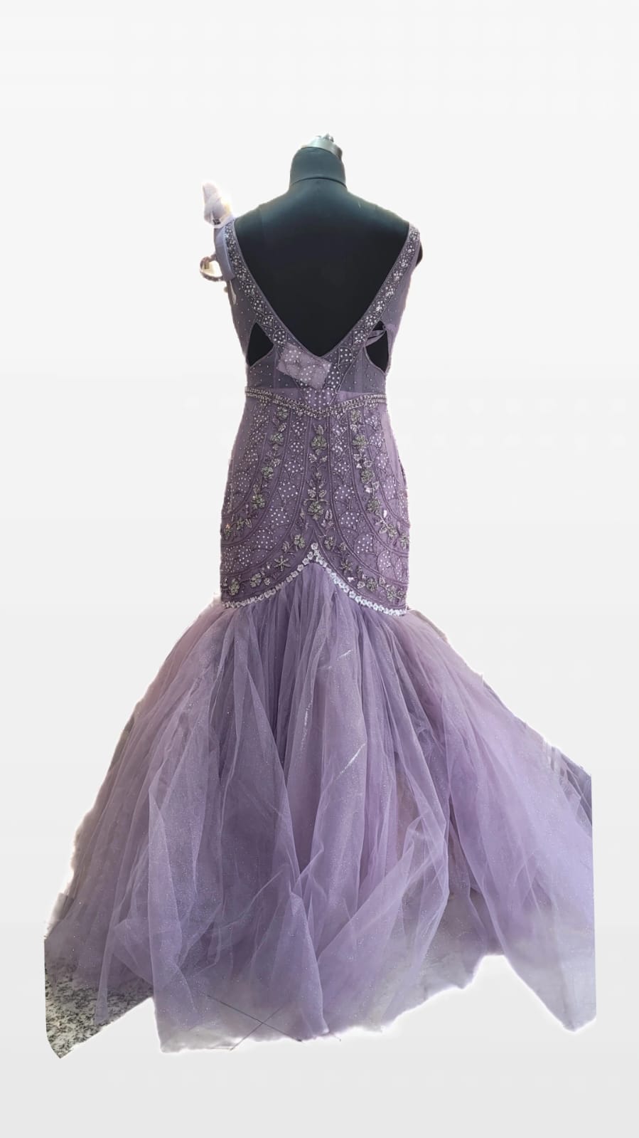 Fish cut Gown