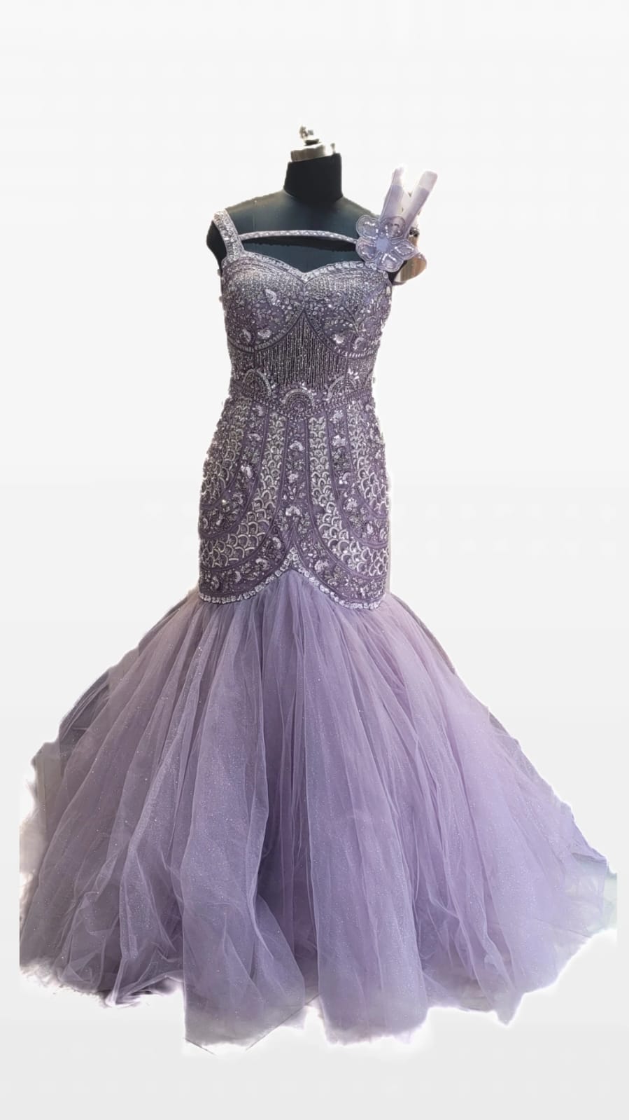 Fish cut Gown