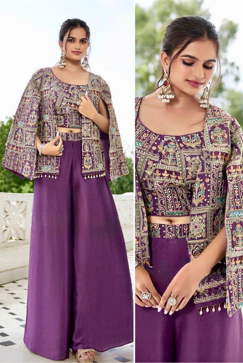 Palazzo Set With Floral Print