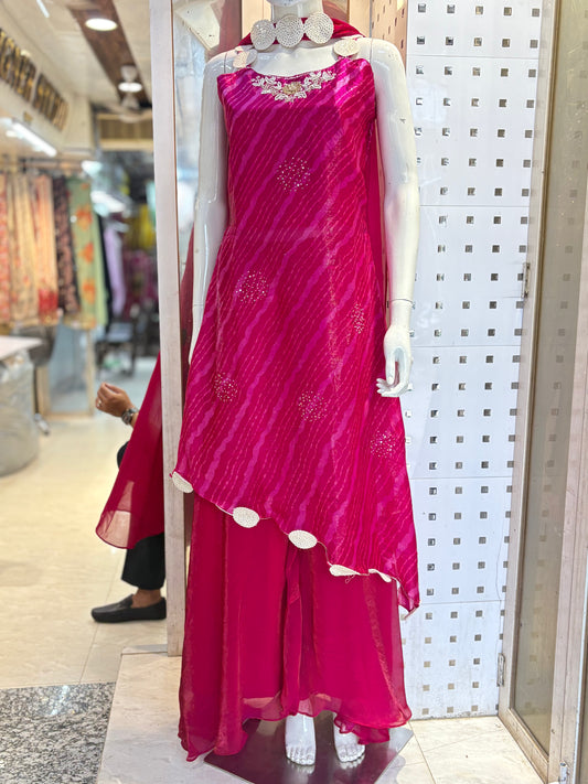 plazo with kurti