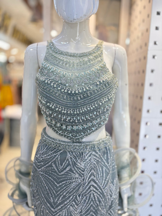fishcut lehanga choli